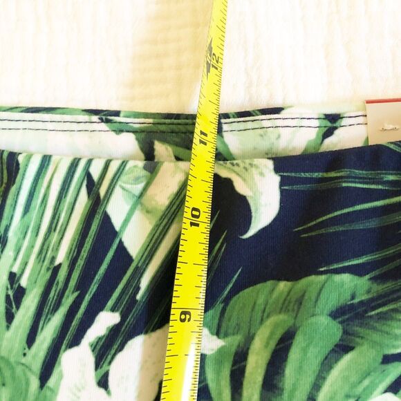 Balance Collection Full Length Leggings Tropical Floral Fronds Medium Wicking - Picture 8 of 9